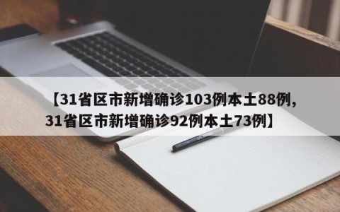 【31省区市新增确诊103例本土88例,31省区市新增确诊92例本土73例】