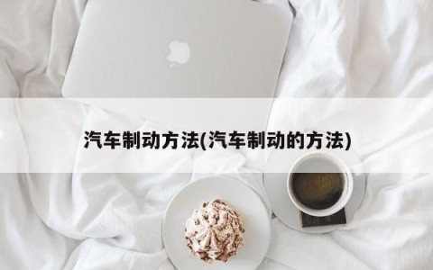 汽车制动方法(汽车制动的方法)