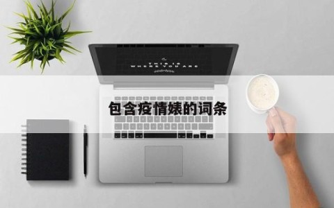 包含疫情婊的词条