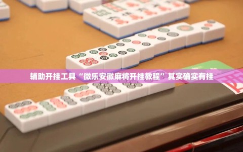 辅助开挂工具“微乐安徽麻将开挂教程”其实确实有挂