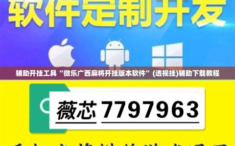 辅助开挂工具“微乐广西麻将开挂版本软件”(透视挂)辅助下载教程