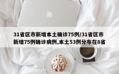 31省区市新增本土确诊75例/31省区市新增75例确诊病例,本土53例分布在8省