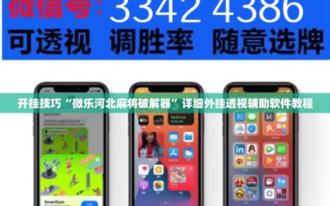 开挂技巧“微乐河北麻将破解器”详细外挂透视辅助软件教程