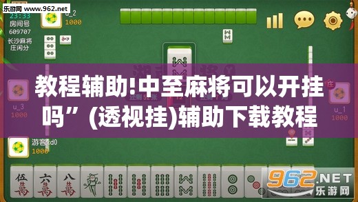 教程辅助!中至麻将可以开挂吗”(透视挂)辅助下载教程